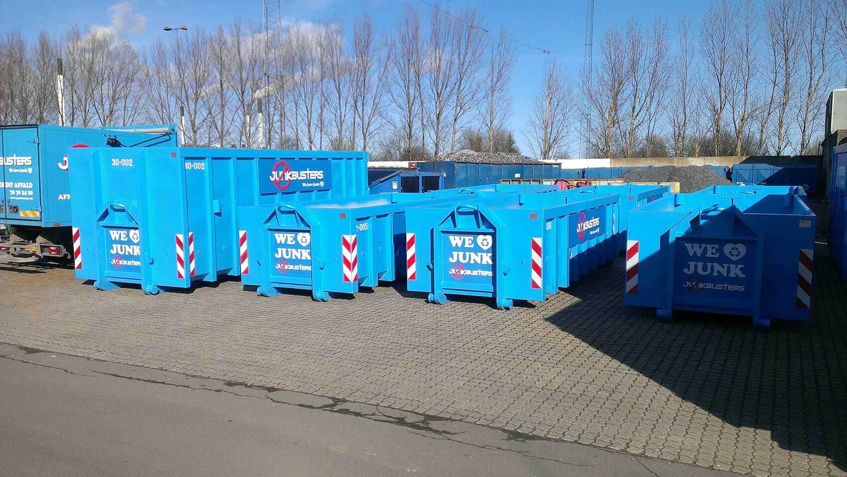 Junkbusters abfallcontainer mieten